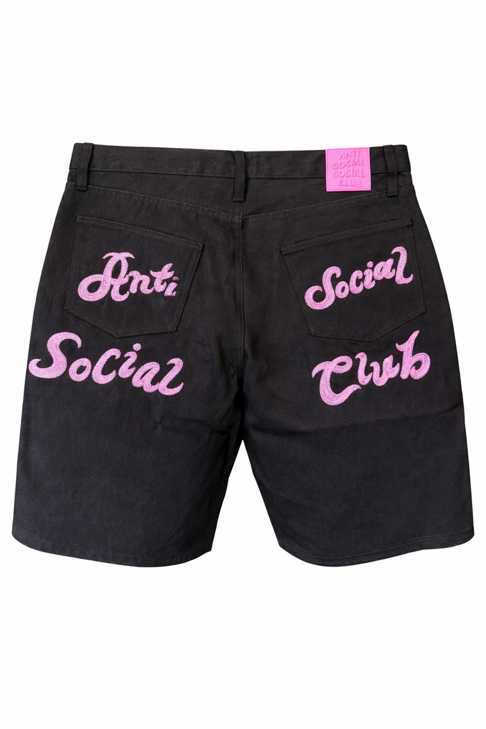 ANTI SOCIAL SOCIAL CLUB Chainstick Carpenter Shorts Black - MAISONDEFASHION.COM