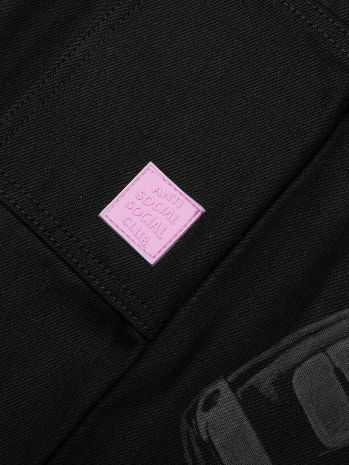 ANTI SOCIAL SOCIAL CLUB Laser Etched Jeans Black - MAISONDEFASHION.COM