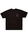 ANTI SOCIAL SOCIAL CLUB Rhinestone Mind Games Tee Black/Pink - MAISONDEFASHION.COM