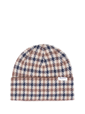 AQUASCUTUM Club Check Beanie Beige/Multicolour