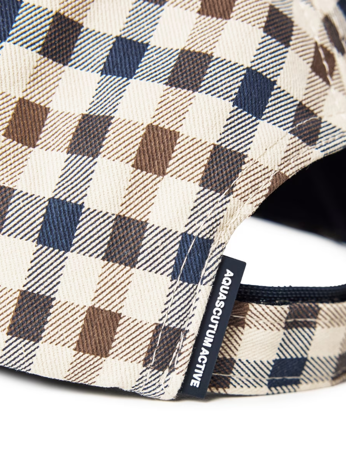 AQUASCUTUM Logo Check Cap Club Check
