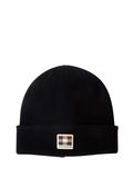 AQUASCUTUM Patch Beanie Black