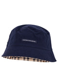 AQUASCUTUM Reversible Bucket Hat Navy
