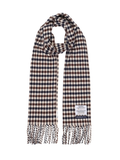 AQUASCUTUM Wool Iconic Scarf Club Check