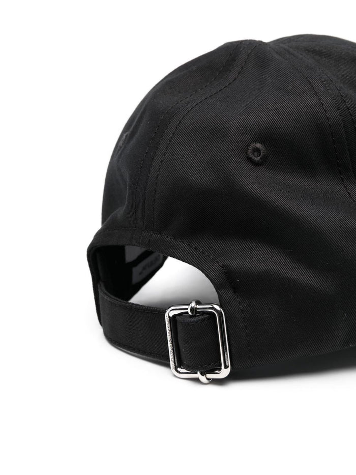 OFF-WHITE Arrow Baseball Cap Black/White/Blue - MAISONDEFASHION.COM