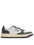 AUTRY Medalist Low Top Sneakers White/Black - MAISONDEFASHION.COM
