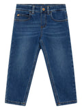 VERSACE BABY Boys Stretch Jeans Medium Blue - MAISONDEFASHION.COM