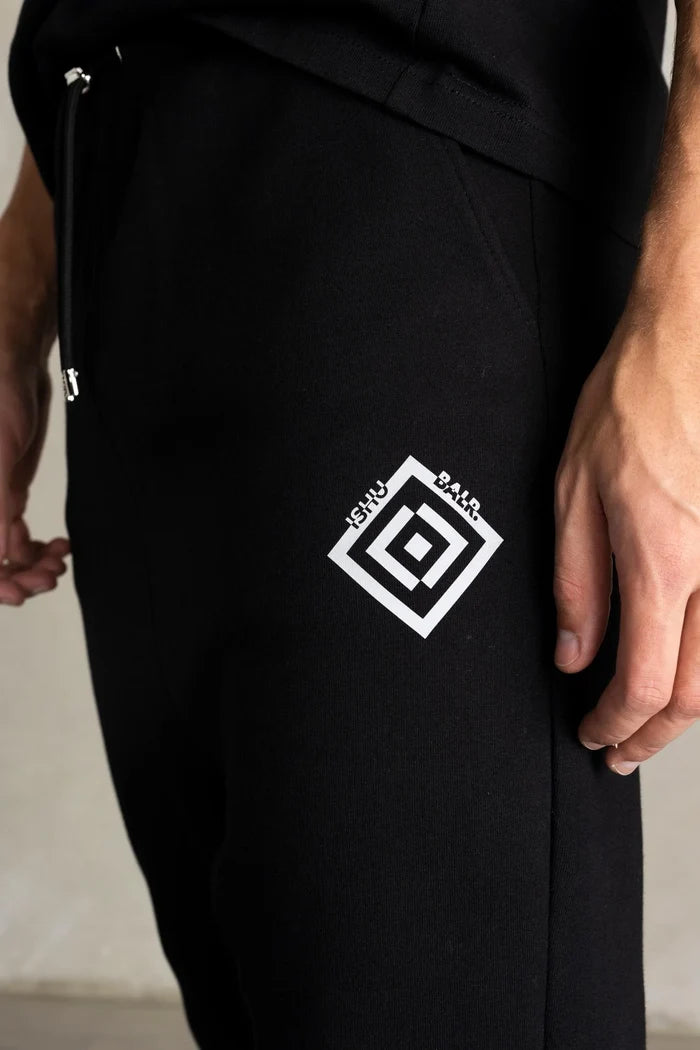 BALR X ISHU Larry Low Crotch Sweatpants - MAISONDEFASHION.COM