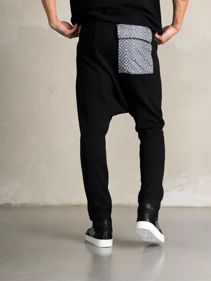 BALR X ISHU Larry Low Crotch Sweatpants - MAISONDEFASHION.COM