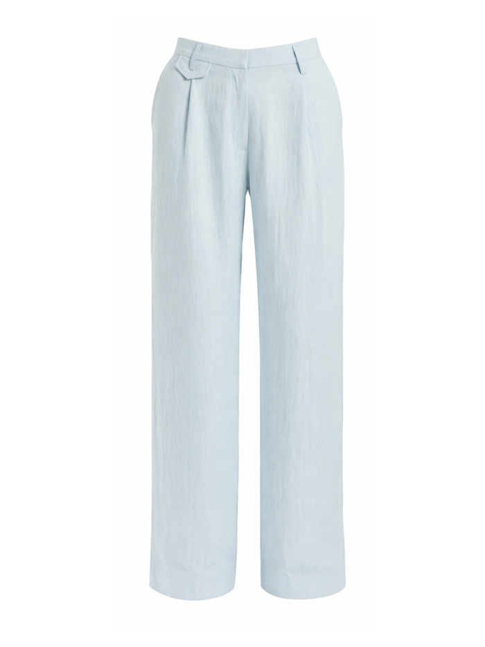 BARDOT WOMEN Geordy Hipster Trousers Soft Blue - MAISONDEFASHION.COM