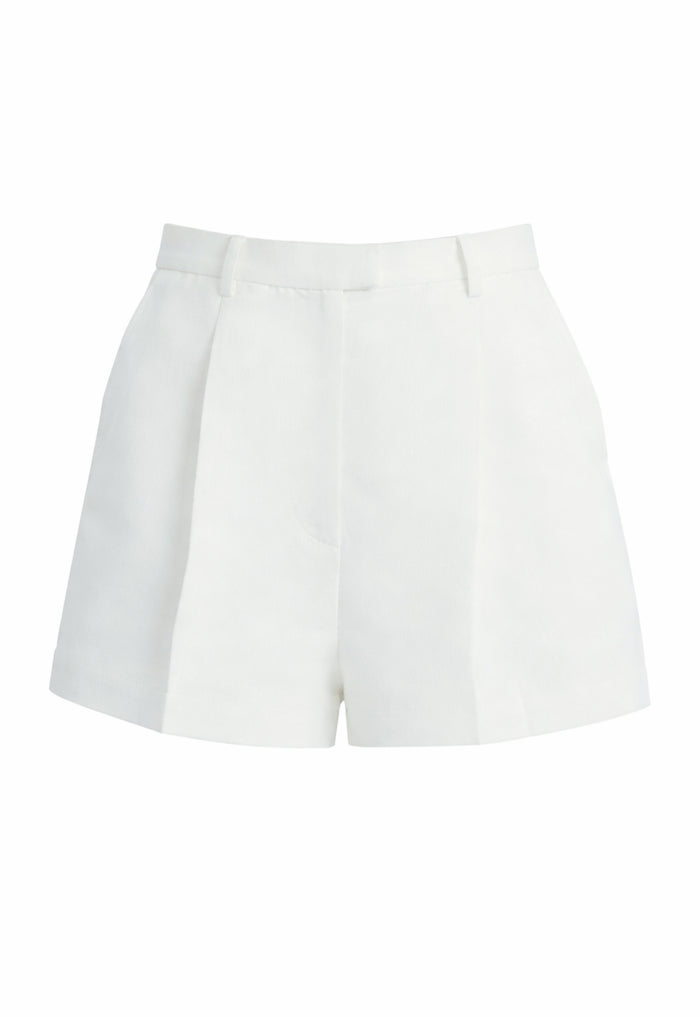 BARDOT WOMEN Helenia High Waisted Shorts Orchid White - MAISONDEFASHION.COM