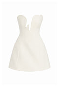 BARDOT WOMEN Rosalyn Hourglass Mini Dress Orchid White - MAISONDEFASHION.COM
