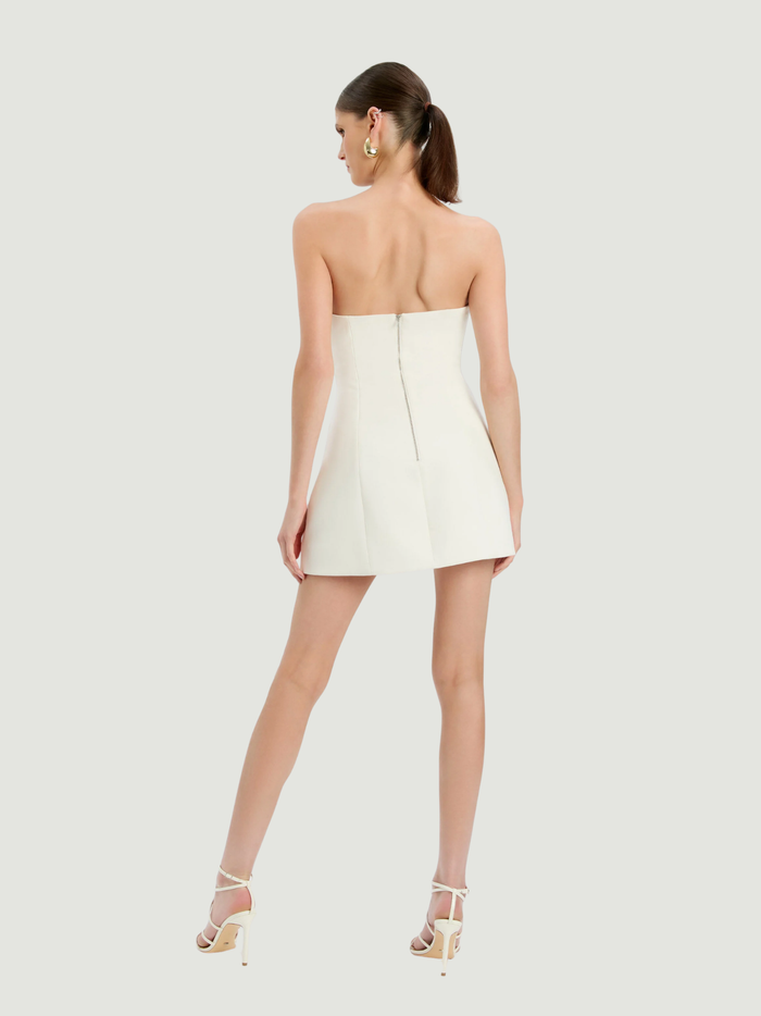 BARDOT WOMEN Rosalyn Hourglass Mini Dress Orchid White - MAISONDEFASHION.COM