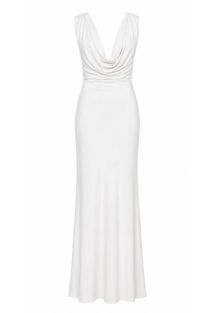 BEC + BRIDGE WOMEN Brigitte Cowl Maxi Dress Snow