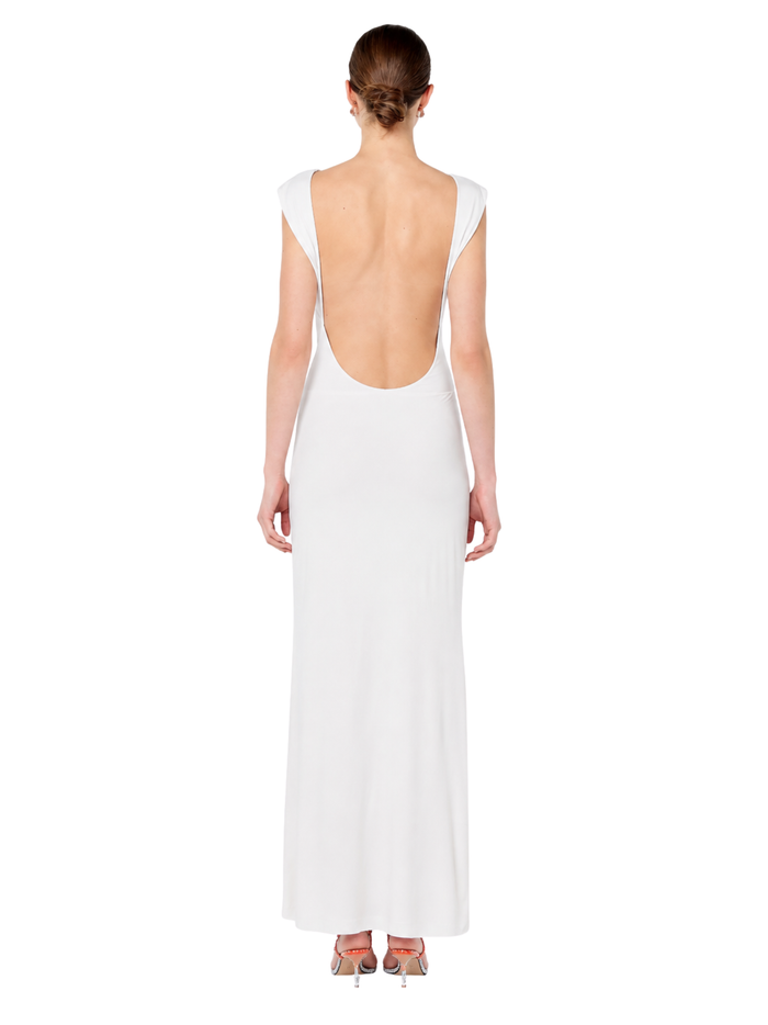 BEC + BRIDGE WOMEN Brigitte Cowl Maxi Dress Snow