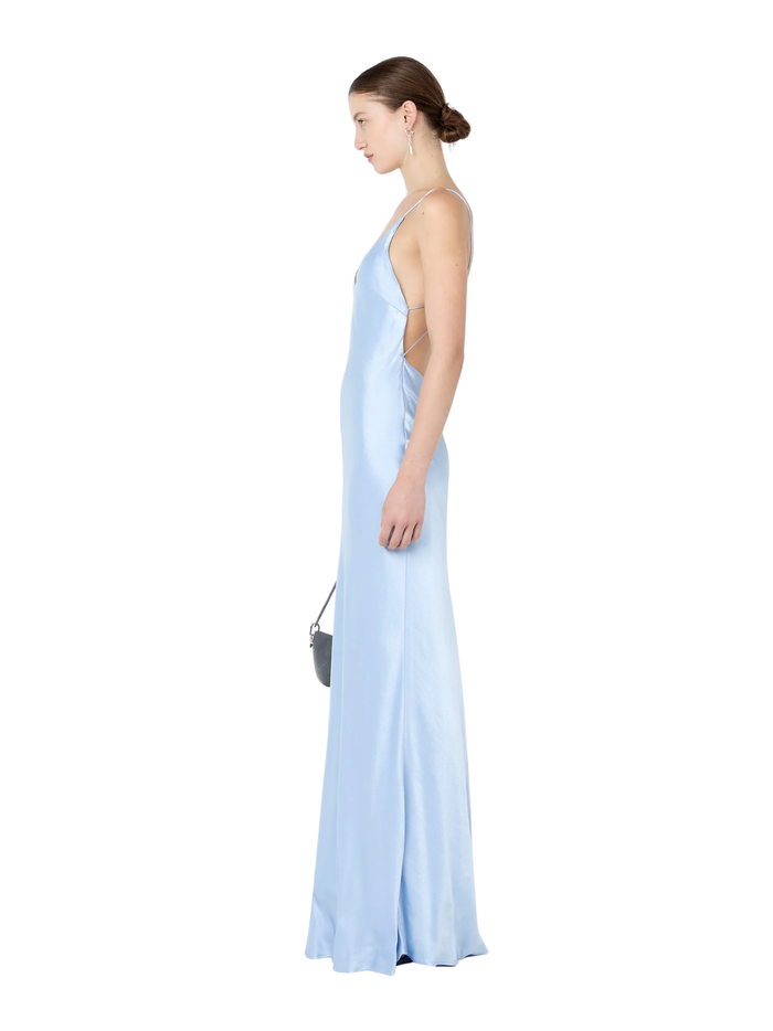 BEC + BRIDGE WOMEN Florence Scoop Maxi Dress Mineral Blue