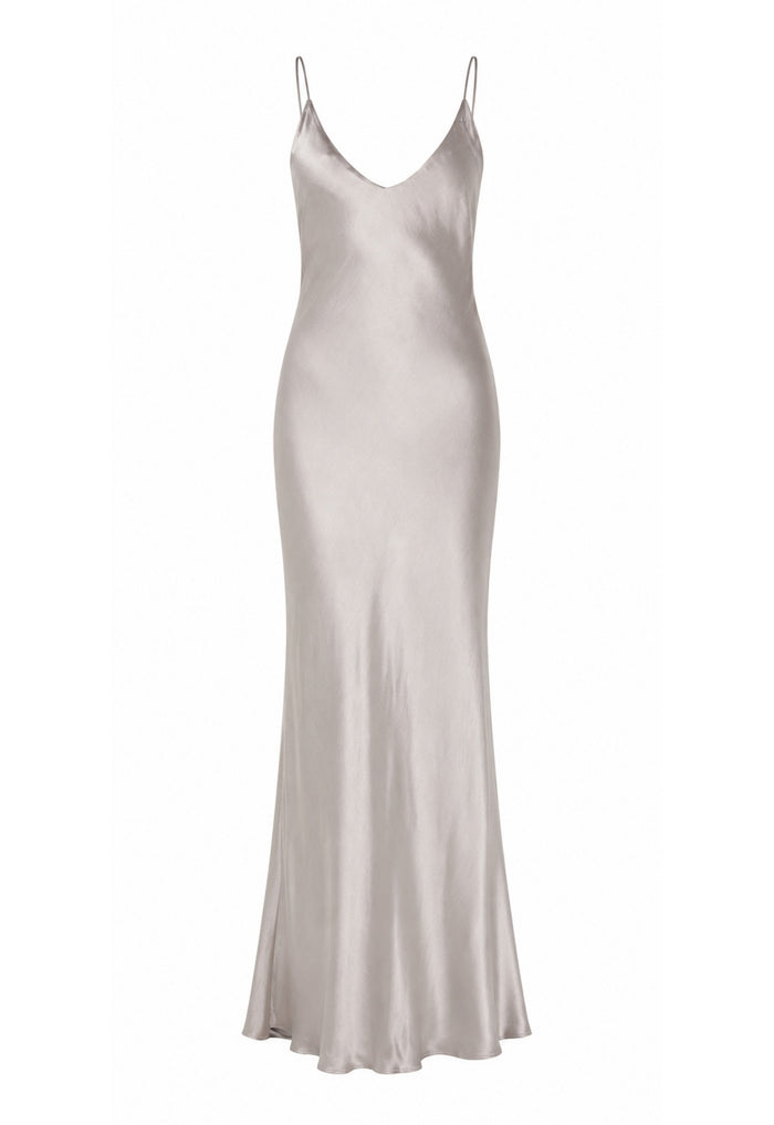 BEC + BRIDGE WOMEN Florence Scoop Maxi Dress Silver