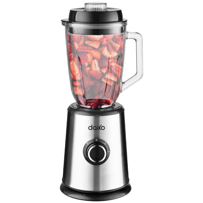 Blender 2 en 1 inox bol verre 1.5L Daiko