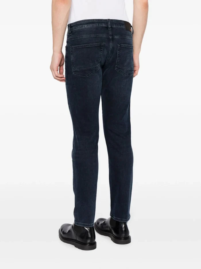 BOSS MEN Delaware BC-P Slim-fit Jeans Dark Blue - MAISONDEFASHION.COM