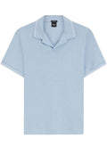 BOSS H-Pye 235 Polo Shirt Light Blue - MAISONDEFASHION.COM