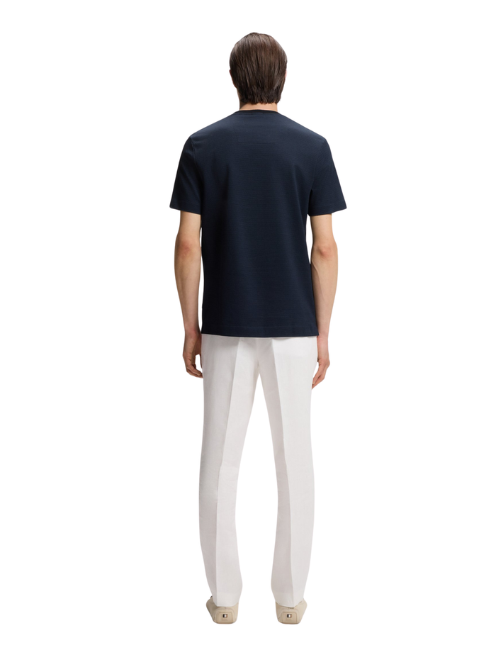 BOSS H-Thompson 242 T-shirt Dark Blue - MAISONDEFASHION.COM
