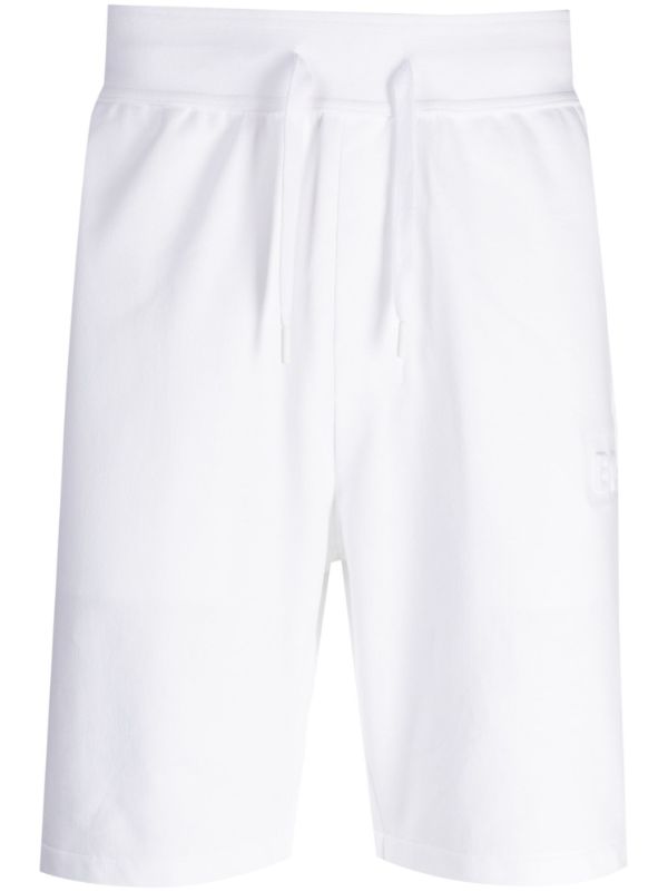 BOSS Heritage Shorts White - MAISONDEFASHION.COM