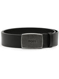 BOSS Jensy Belt Black - MAISONDEFASHION.COM