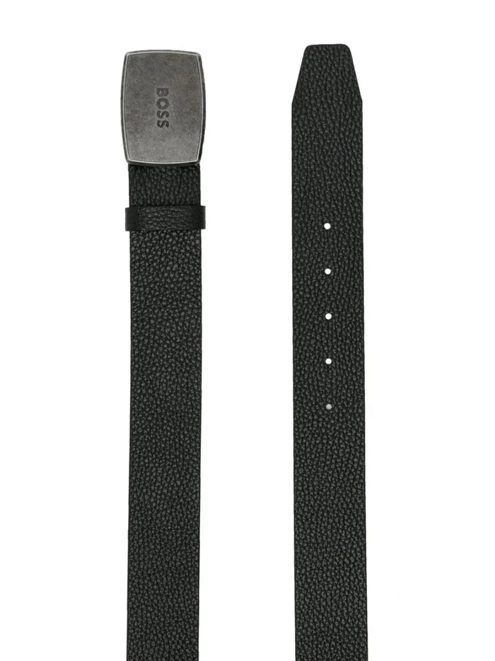 BOSS Jensy Belt Black - MAISONDEFASHION.COM