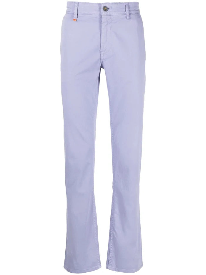 BOSS Logo-patch Slim-fit Jeans Light/Pastel Purple - MAISONDEFASHION.COM