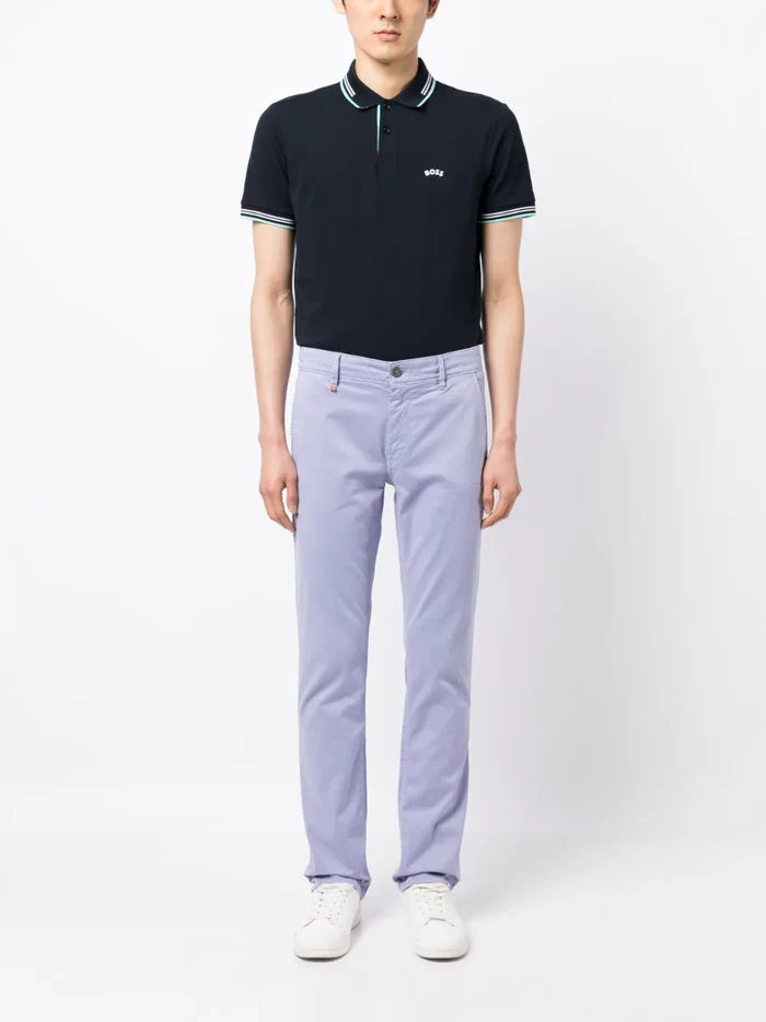 BOSS Logo-patch Slim-fit Jeans Light/Pastel Purple - MAISONDEFASHION.COM