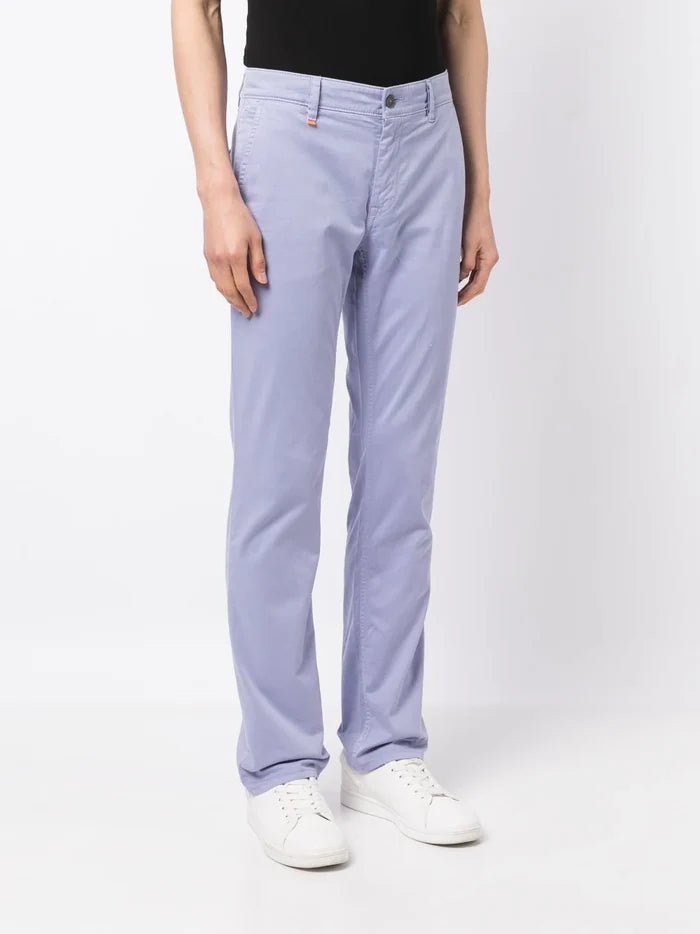 BOSS Logo-patch Slim-fit Jeans Light/Pastel Purple - MAISONDEFASHION.COM