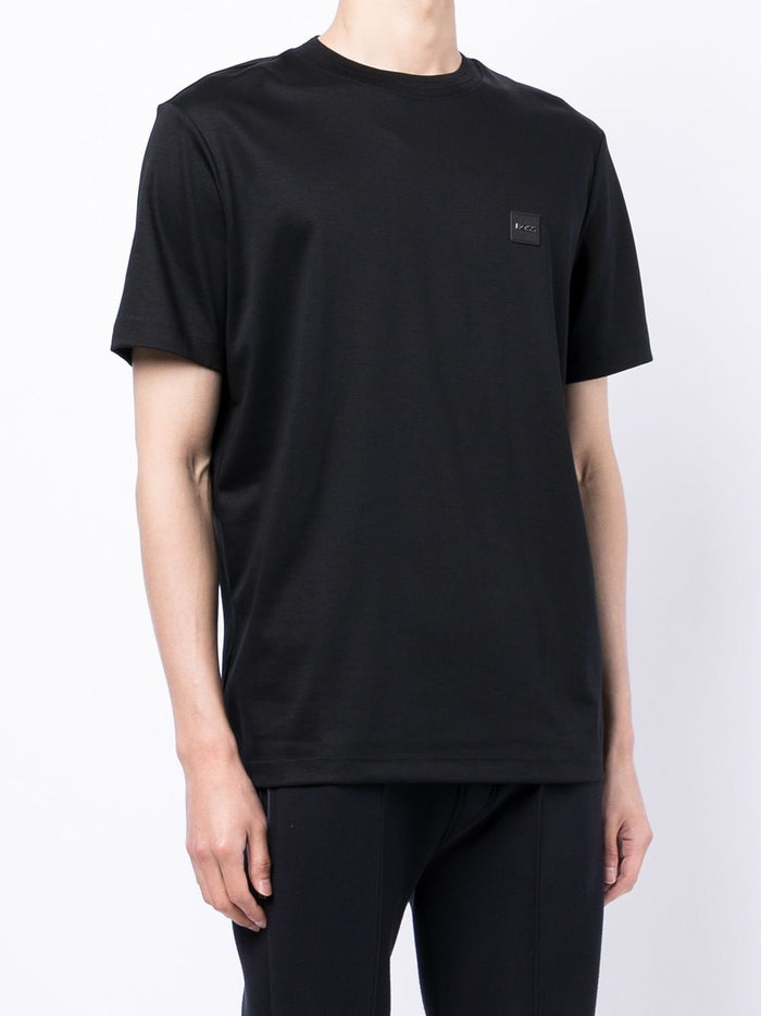 BOSS Logo-print T-shirt Black - MAISONDEFASHION.COM