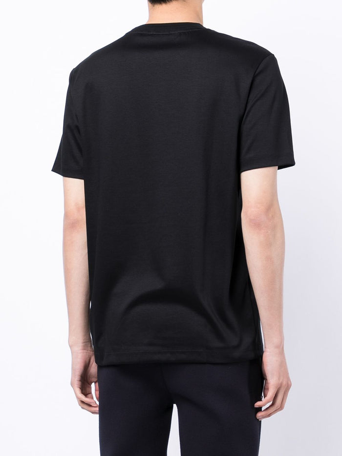 BOSS Logo-print T-shirt Black - MAISONDEFASHION.COM