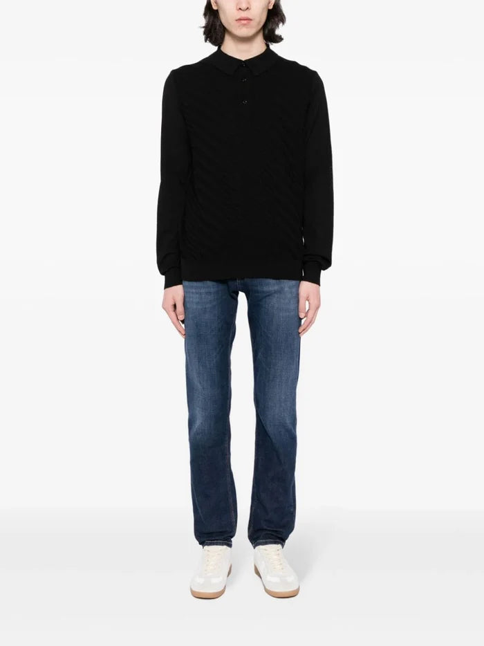 BOSS Maine3 Regular fit Jeans Navy - MAISONDEFASHION.COM