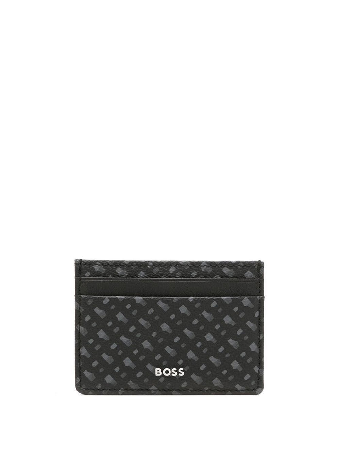 BOSS Money-clip Card Holder Black - MAISONDEFASHION.COM