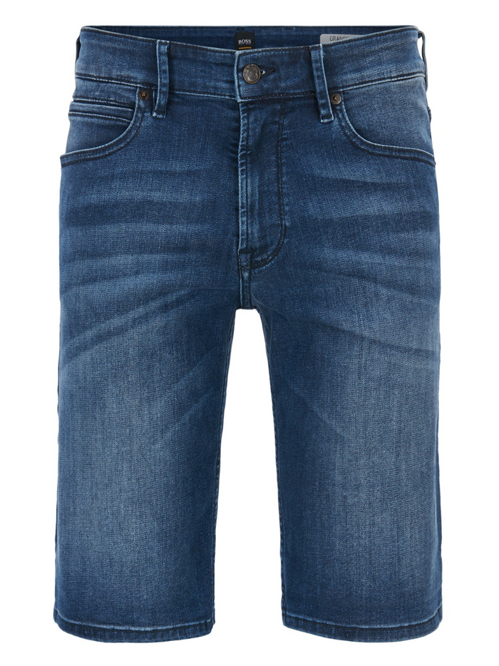 BOSS Orange24 Bermuda Denim Shorts - MAISONDEFASHION.COM