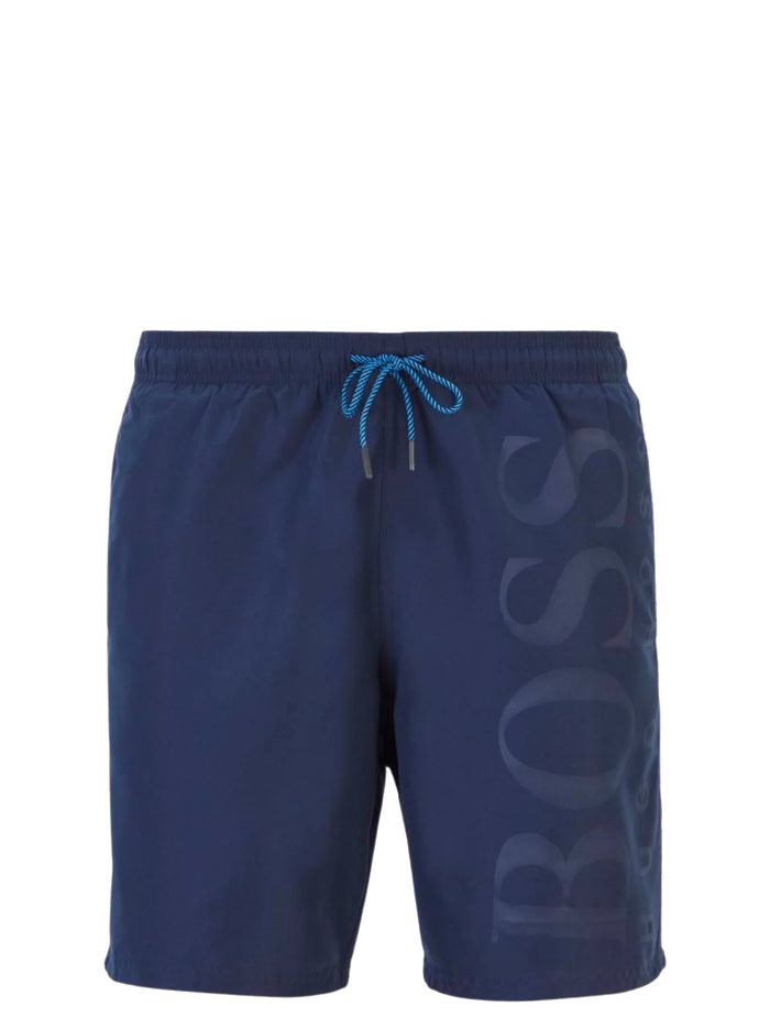 BOSS Orca Swim Short Blue - MAISONDEFASHION.COM