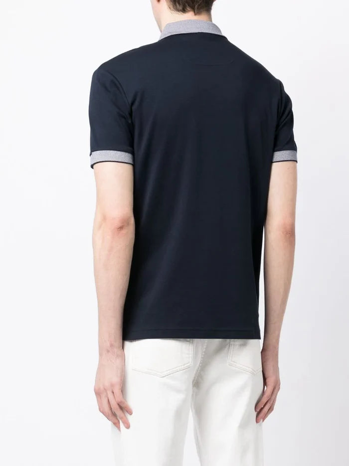 BOSS Paddy Polo Shirt Dark Blue - MAISONDEFASHION.COM