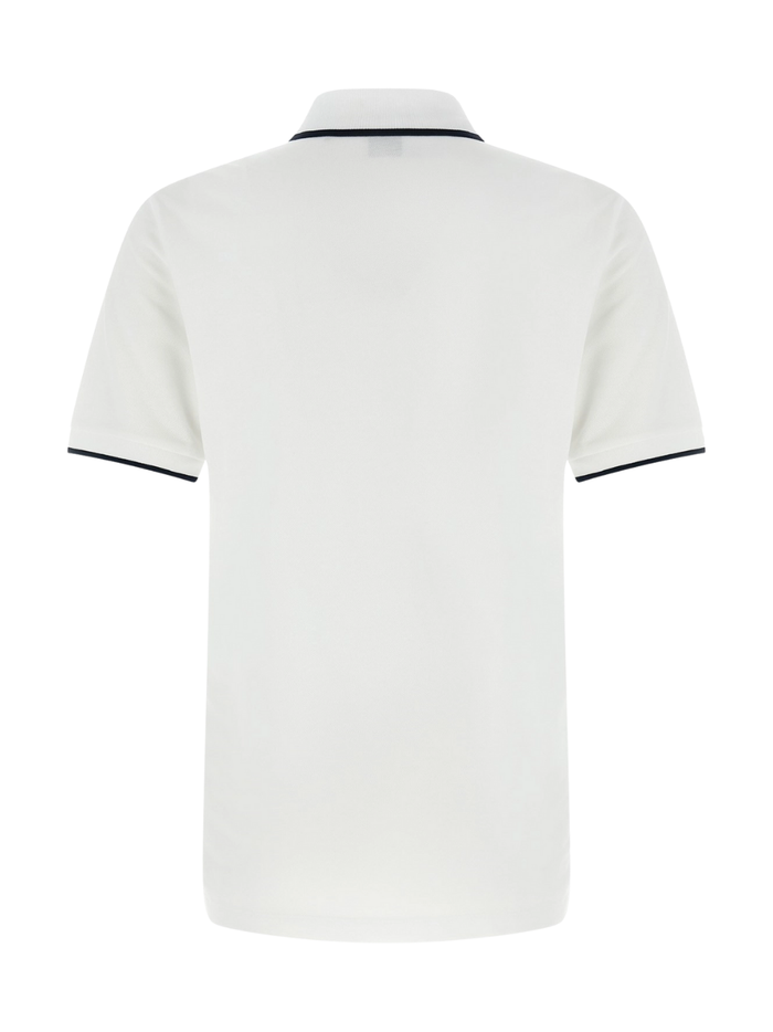 BOSS Parlay 190 Cotton-Piqué Polo Shirt With Contrast Tipping Natural - MAISONDEFASHION.COM
