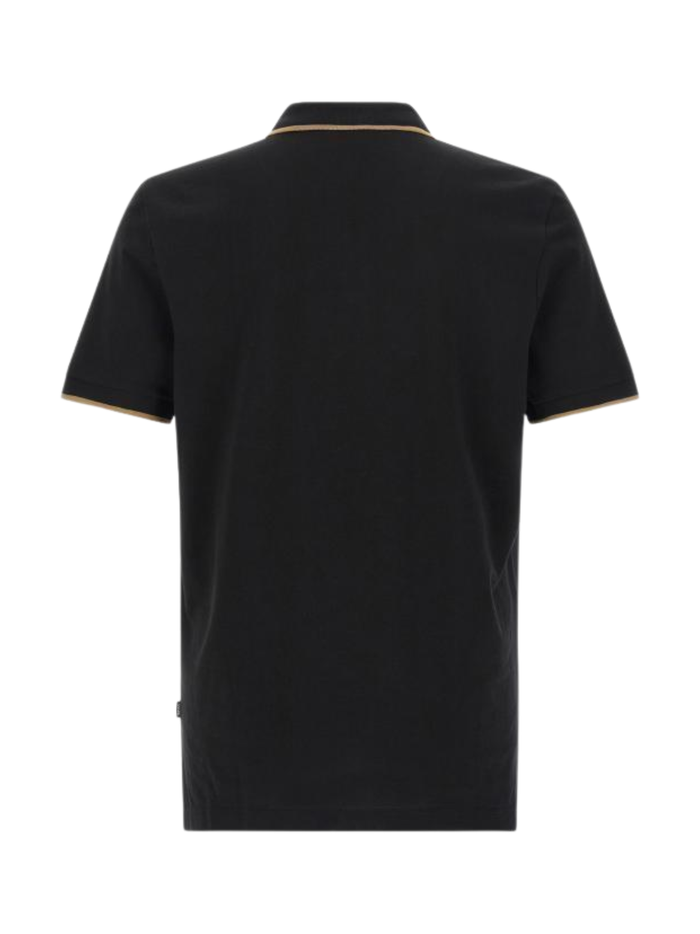 BOSS Parlay 190 Polo Shirt Black - MAISONDEFASHION.COM