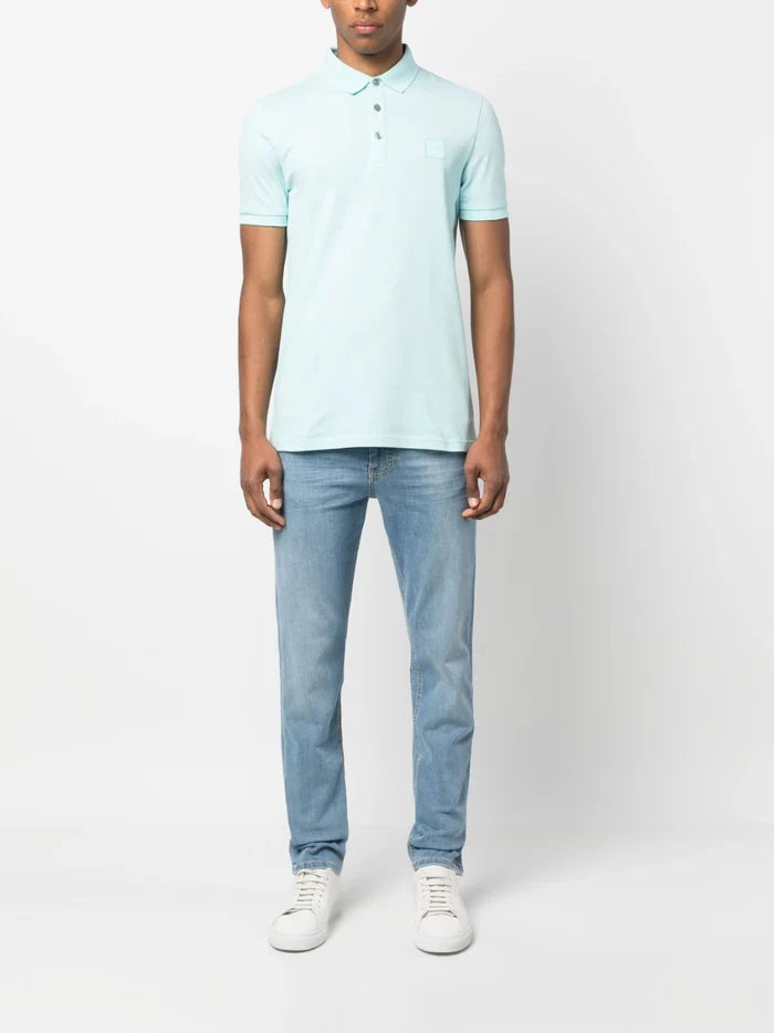 BOSS Passenger Shirt Open Blue - MAISONDEFASHION.COM