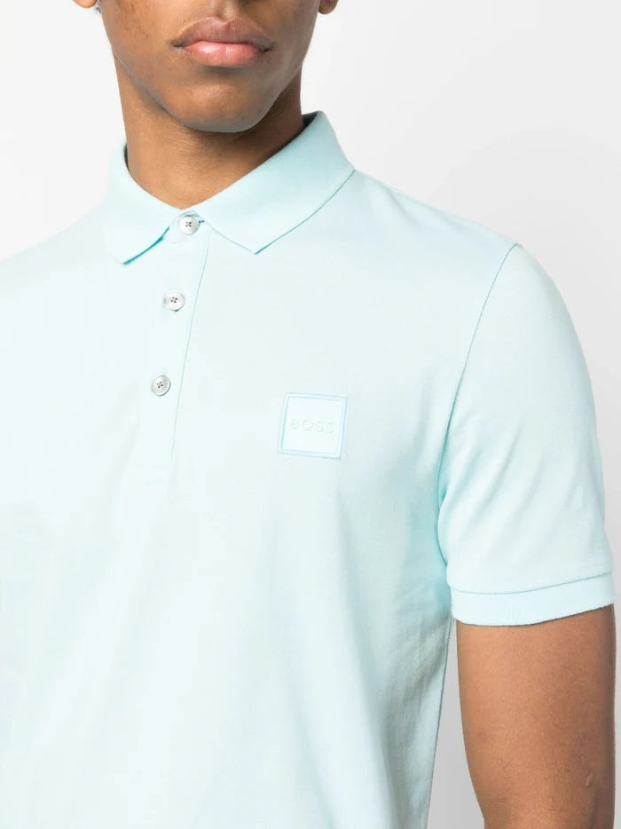 BOSS Passenger Shirt Open Blue - MAISONDEFASHION.COM