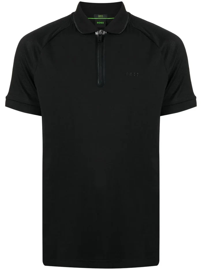 BOSS Philix Polo Shirt Black - MAISONDEFASHION.COM