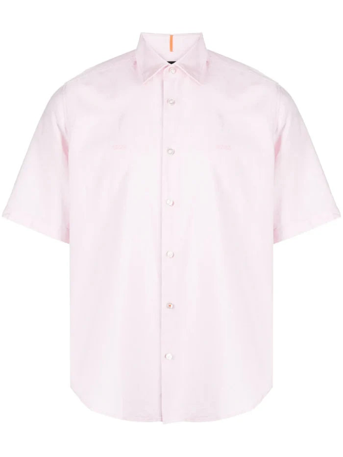 BOSS Rash Shirt Light/Pastel Pink - MAISONDEFASHION.COM