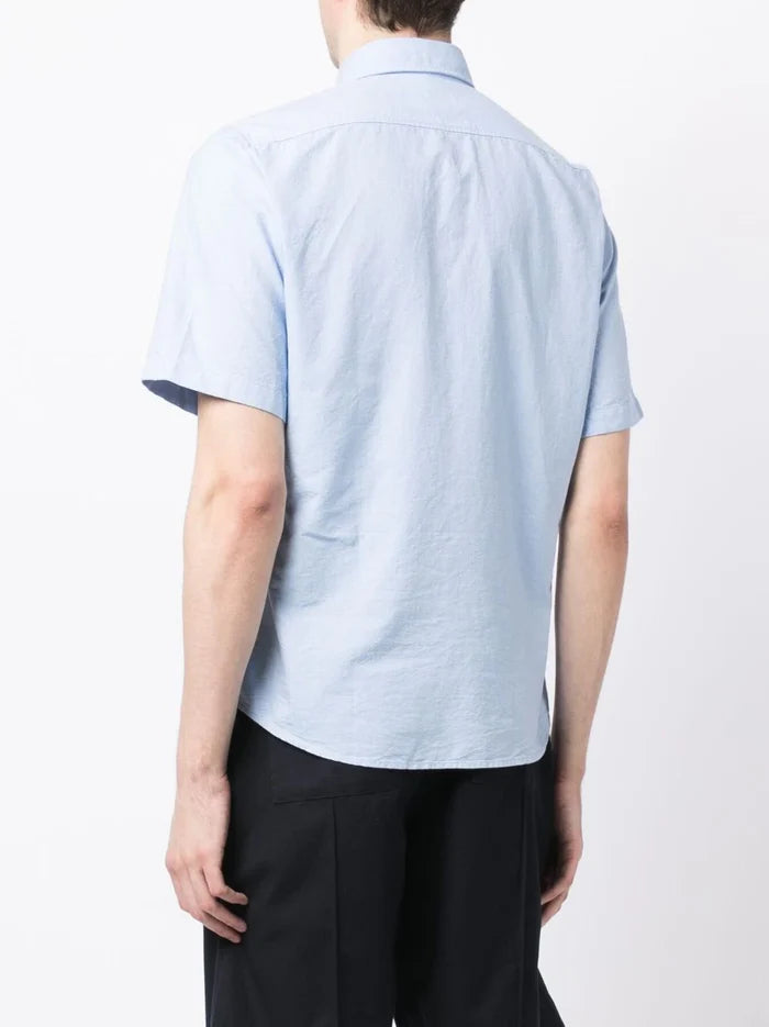 BOSS Rash Shirt Open Blue - MAISONDEFASHION.COM