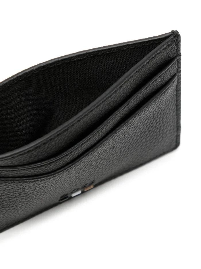 BOSS Ray Card Holder Black - MAISONDEFASHION.COM