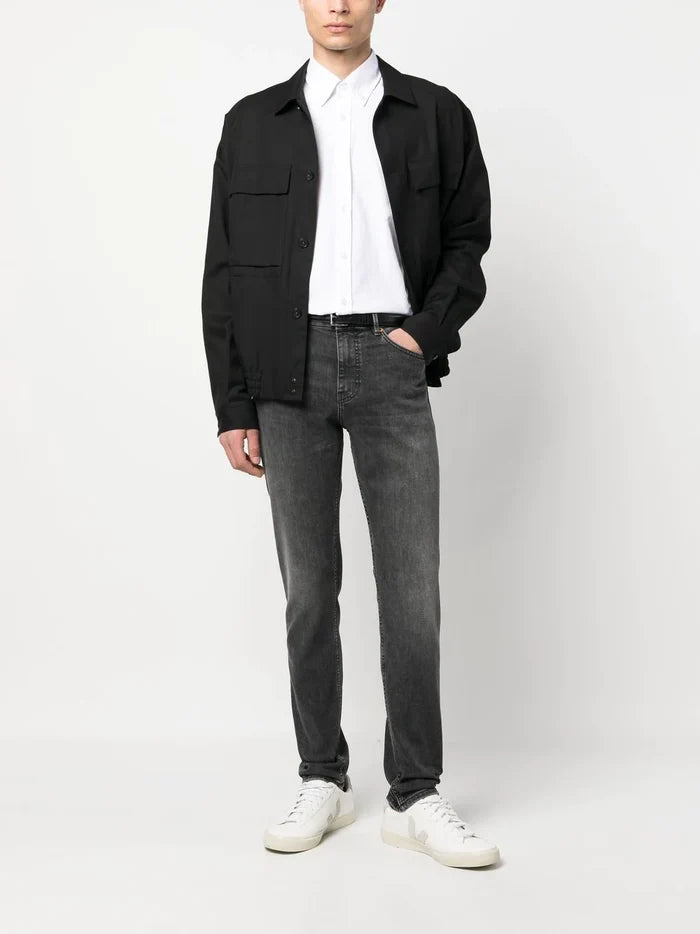 BOSS Rickert Shirt White - MAISONDEFASHION.COM