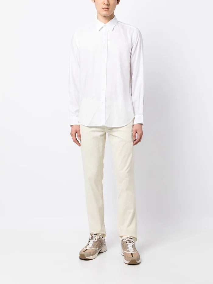 BOSS Roger Shirt Natural - MAISONDEFASHION.COM