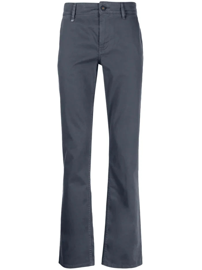 BOSS Schino-Slim D Trousers Medium Blue - MAISONDEFASHION.COM