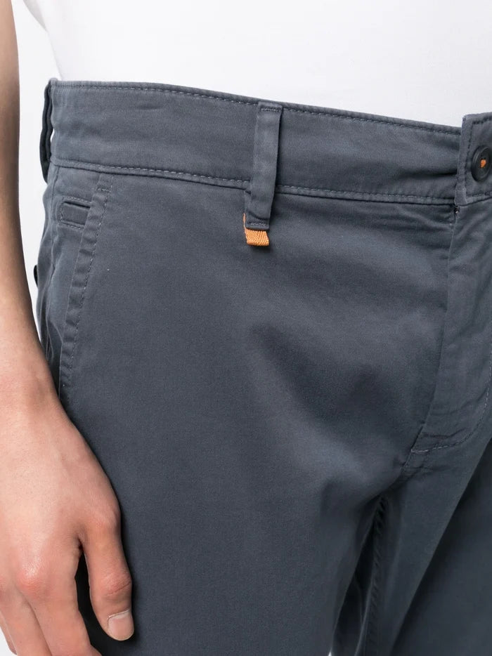BOSS Schino-Slim D Trousers Medium Blue - MAISONDEFASHION.COM